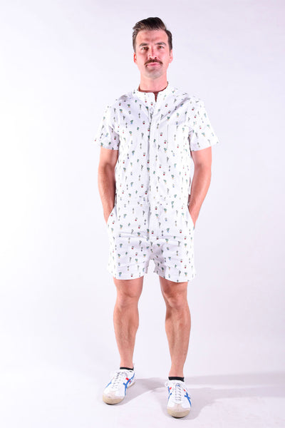 Cactus Print romper [Final Sale]