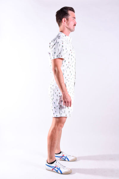 Cactus Print romper [Final Sale]
