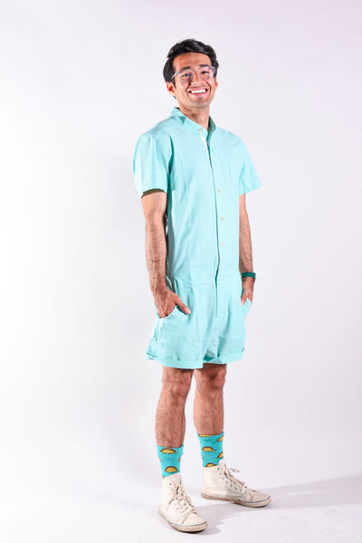 herlipto Oxford romper キャメル - メルカリ