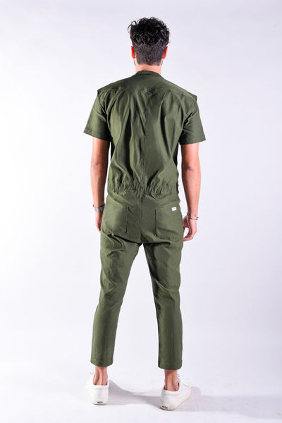 Olive rompsuit [Final Sale]