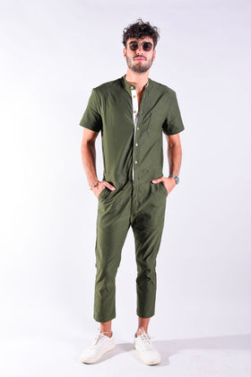 Olive rompsuit [Final Sale]