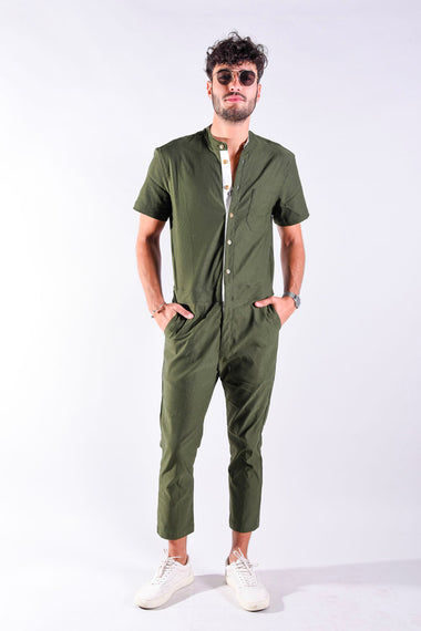 Olive rompsuit [Final Sale]