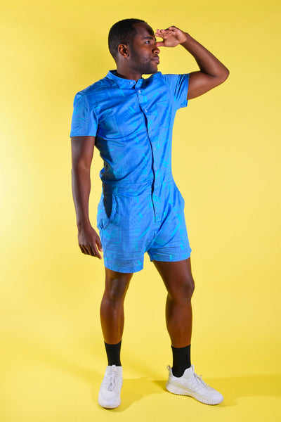 Paint Stripe romper [Final Sale]