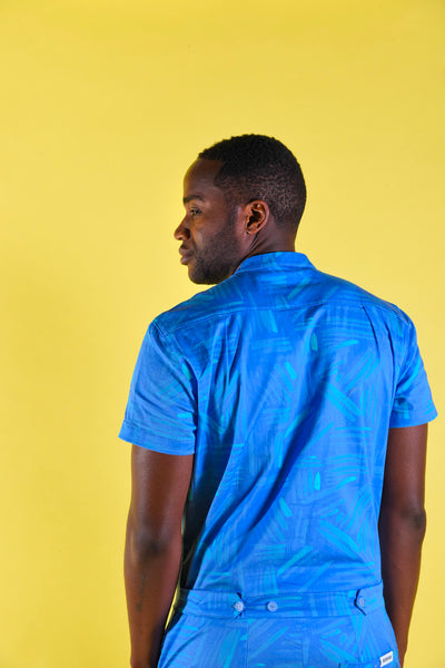 Paint Stripe romper [Final Sale]