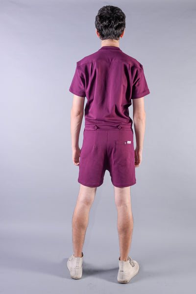 Plum Purple romper [Final Sale]