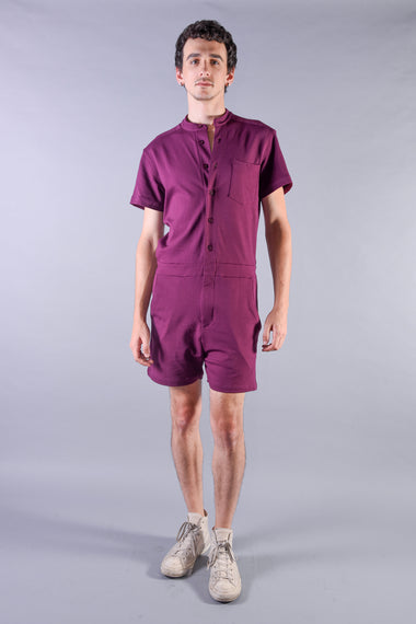 Plum Purple romper [Final Sale]