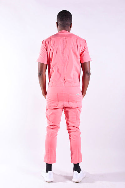 Salmon rompsuit [Final Sale]